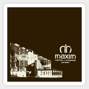 Vintage Maxim Hotel and Casino Las Vegas Sticker